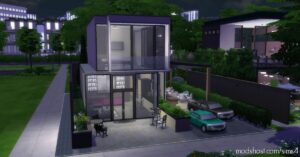 Sims 4 House Mod: Small Modern Enclosure (Image #2)