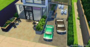 Sims 4 House Mod: Small Modern Enclosure (Image #6)