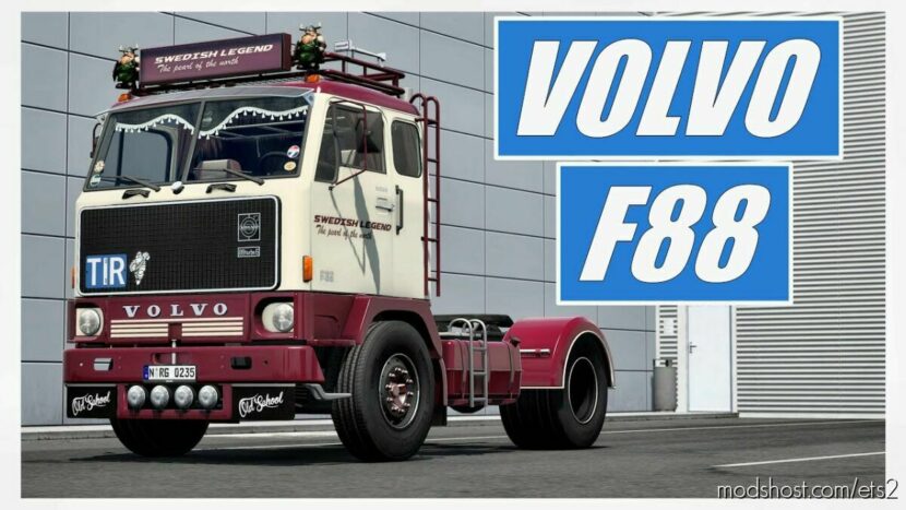 Volvo F88 by XBS v1.8 1.45 for Euro Truck Simulator 2