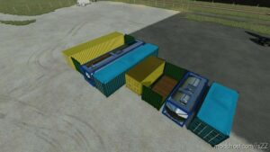 FS22 Trailer Mod: Shipping Containers (Image #2)