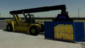 FS22 Forklift Mod: Container Reach Stacker (Image #2)