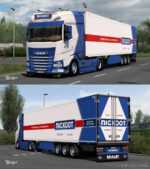 DAF XG 2021 Nickoot Skin Pack By Wexsper for Euro Truck Simulator 2