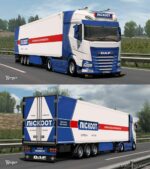 ETS2 DAF Mod: XG 2021 Nickoot Skin Pack By Wexsper (Image #2)