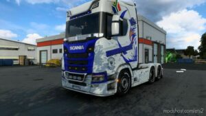 ETS2 Skin Mod: SK Trucking | Wardens Cartage| Izusa Carriers | Makwande Paint JOB Combo (Image #2)