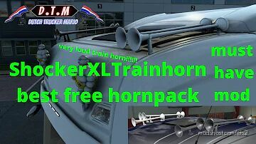 Shockerxl Train Horn for Euro Truck Simulator 2