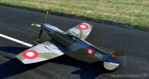 MSFS 2020 Spitfire Mod: Flyingiron Spitfireix Repaint Livery: Royal Danish Airforce SQN. 725 (Image #2)