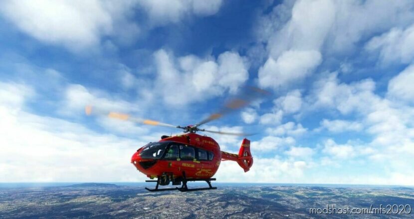 Rescueair H145 Liverie for Microsoft Flight Simulator 2020