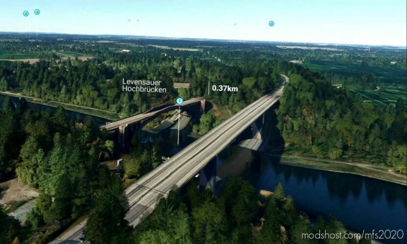 Levensauer Hochbrücken for Microsoft Flight Simulator 2020