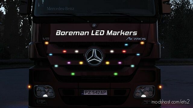 Boreman LED Marker Lights Pack [1.46] for Euro Truck Simulator 2