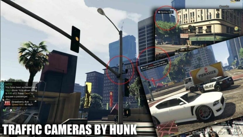 Traffic Cameras for Grand Theft Auto V