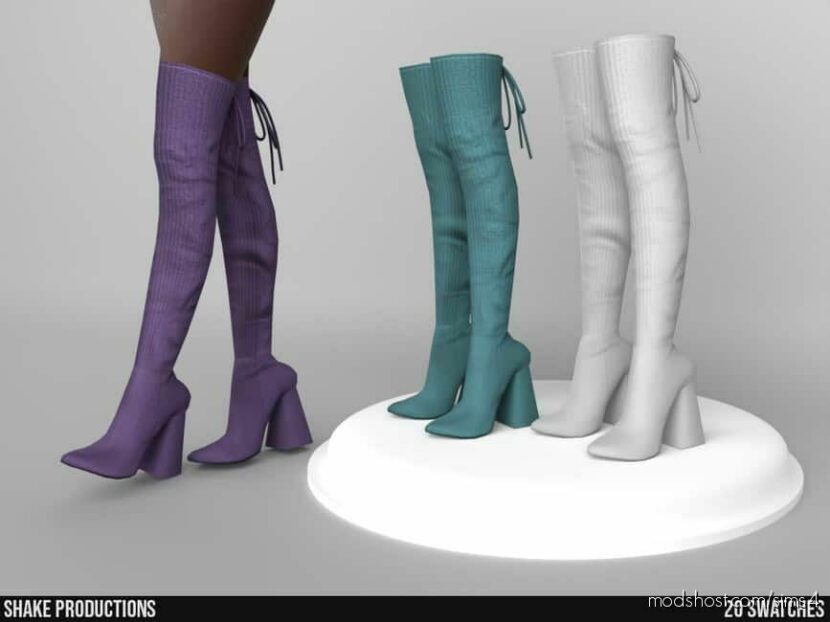 947- High Heel Boots for Sims 4