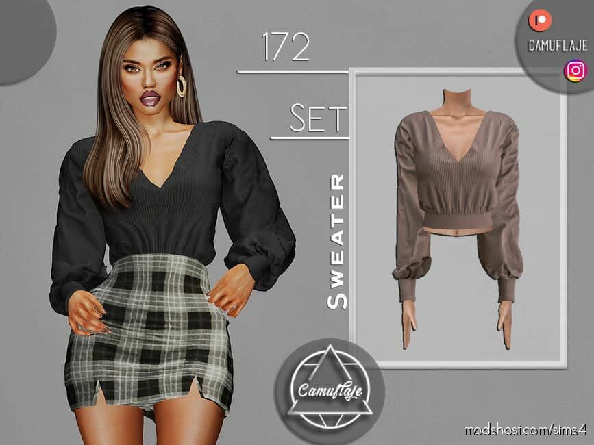 SET 172 – Sweater Sims 4 Clothes Mod - ModsHost