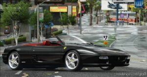 GTA 5 Ferrari Vehicle Mod: 1994 Ferrari F355 Spider Add-On / Fivem / Pop-Up Headlights (Image #3)