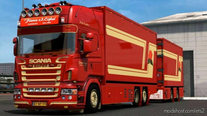 Scania R 620 Fleurs [1.46] for Euro Truck Simulator 2