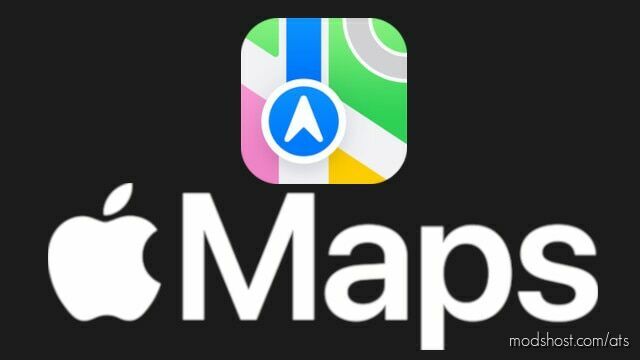 Apple Maps Navigation Pack v1.45 for American Truck Simulator