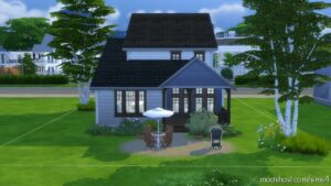 Sims 4 House Mod: Modern Rustic (Residential; NO CC) (Featured)