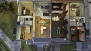 Sims 4 House Mod: The Apartments (Image #7)