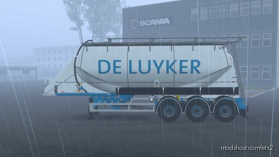 SCS Silo Trailer (10M) – DE Luyker (Be/Nl) for Euro Truck Simulator 2
