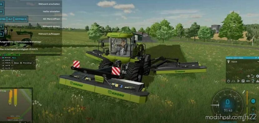 Krone Bigm500 V3.0 for Farming Simulator 22
