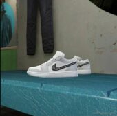 GTA 5 Player Mod: Nike AIR Jordan LOW V2.0 (Image #4)