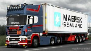 ETS2 Standalone Mod: Weeda D-Tec Container Trailer (Image #2)