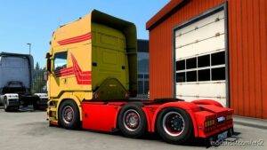 ETS2 Scania Mod: FreD DHL Skin (Image #2)