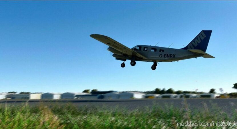 AWA – Aeronautical WEB Academy Carenado PA34 Livery (G-Bnrx) for Microsoft Flight Simulator 2020