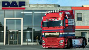 ETS2 Truck Mod: Special DAF XF with trailer v1.45 (Image #3)