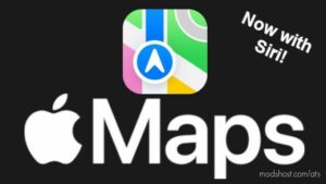 Apple Maps Navigation Dark Mode Edition v1.1 1.45 for American Truck Simulator