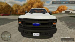 FS22 Ford Car Mod: 2022 Ford F350 Work Truck (Image #2)