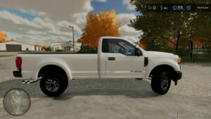 FS22 Ford Car Mod: 2022 Ford F350 Work Truck (Image #4)