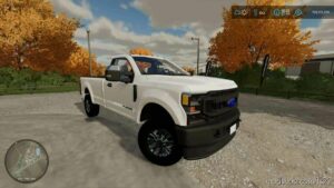 FS22 Ford Car Mod: 2022 Ford F350 Work Truck (Image #5)