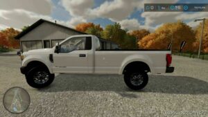 FS22 Ford Car Mod: 2022 Ford F350 Work Truck (Image #6)