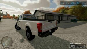 FS22 Ford Car Mod: 2022 Ford F350 Work Truck (Image #8)