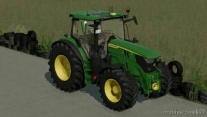 John Deere 6R Medium Frame GEN2 for Farming Simulator 22