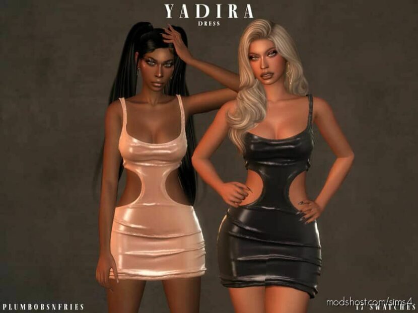 Yadira | Dress for Sims 4