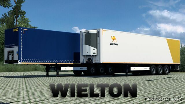 Wielton Trailer Pack v1.9 1.45 for Euro Truck Simulator 2