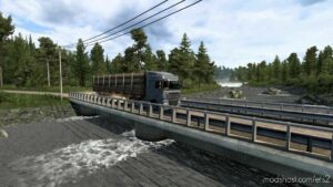 ETS2 Mod: Project E6 Addon Map of Promods v1.45.3.5 (Image #2)