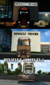 ETS2 Renault Part Mod: T Addons V2.4 1.46 (Image #3)