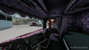 Scania FreD Purple Plush Parts Interior for Euro Truck Simulator 2