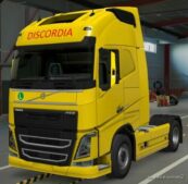 Discordia Skin For Volvo And Schwarzmüller for Euro Truck Simulator 2
