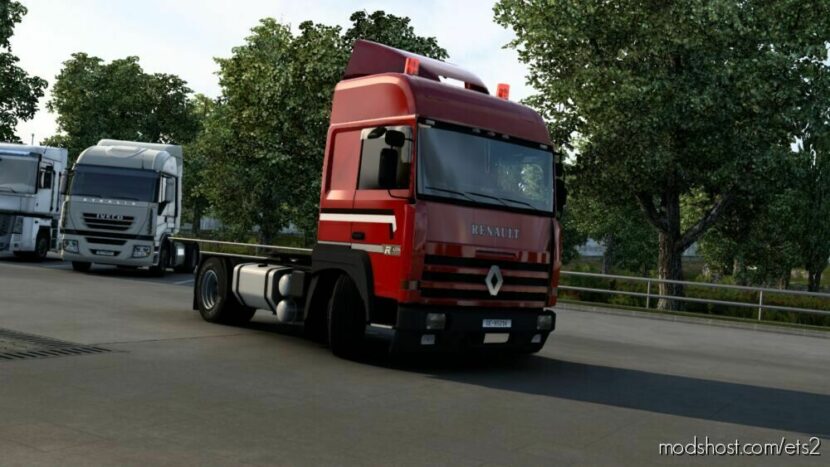 Renault R/Major TI By Cyrusthevirus for Euro Truck Simulator 2