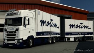 ETS2 Scania Mod: R & S Moum Tandem Skin (Image #2)