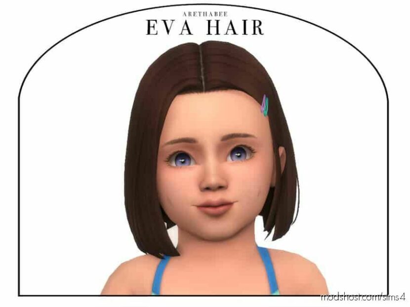 EVA Hair (Toddler) for Sims 4