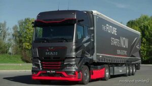 Combo Skin NEW 2023 MAN TGX Etruck for Euro Truck Simulator 2