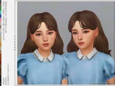 Ringing Hair For Child for Sims 4