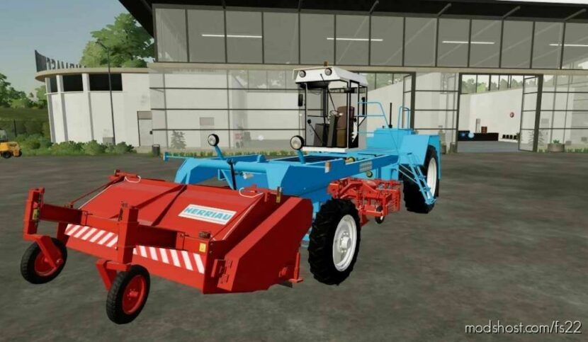 Herriau AM6 And Weeder for Farming Simulator 22