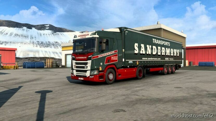Sandermans Transports & Logistics (BE) V1.2 for Euro Truck Simulator 2