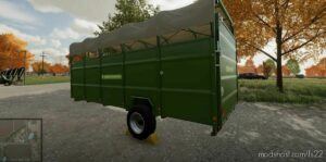 FS22 Bergmann Mod: Lsfm Livestock Trailer LST85 V1.0.0.1 (Image #4)