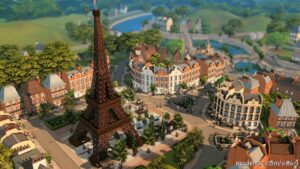 Sims 4 House Mod: Eiffel Tower (Image #5)